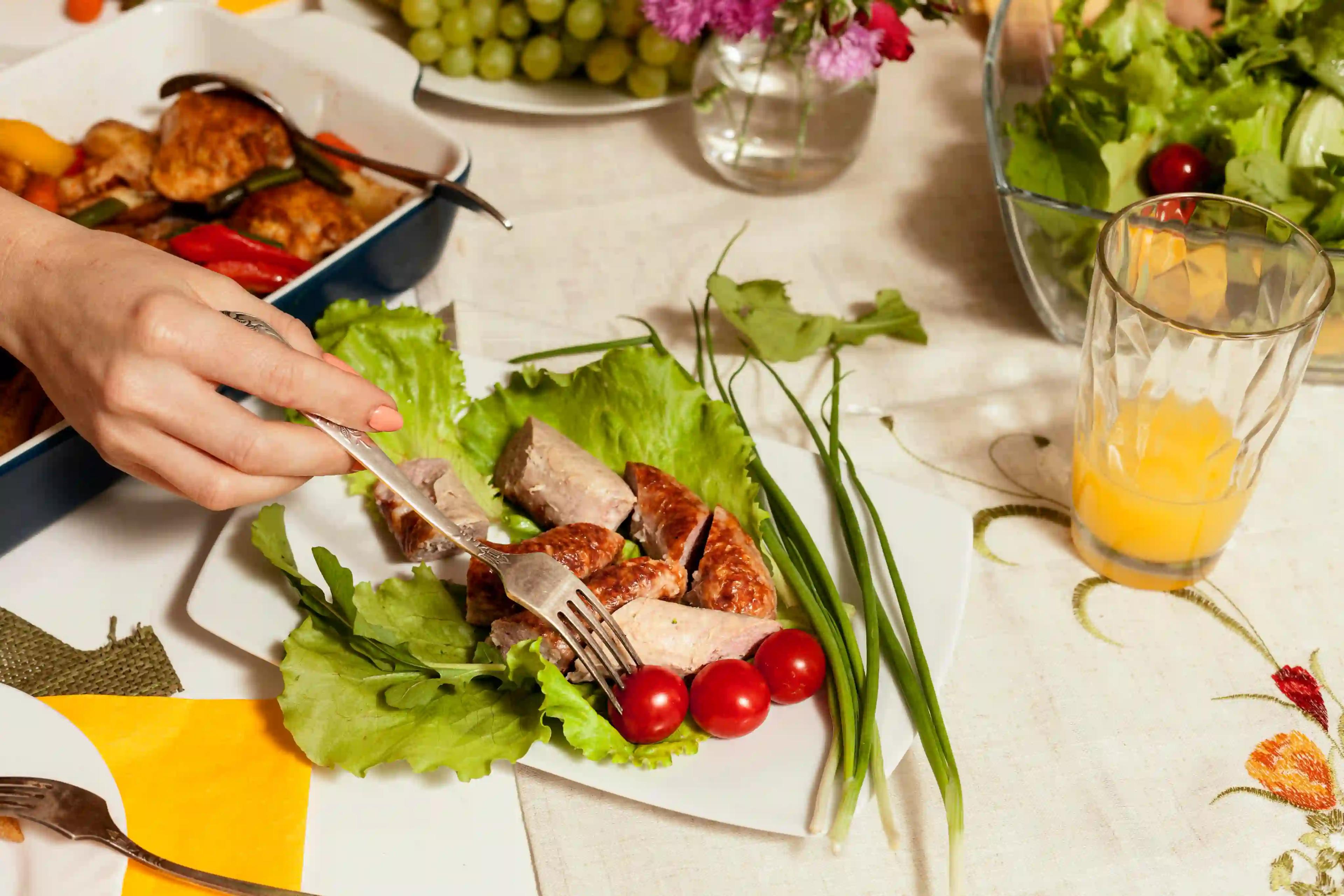 Composer un menu végétarien pour événement