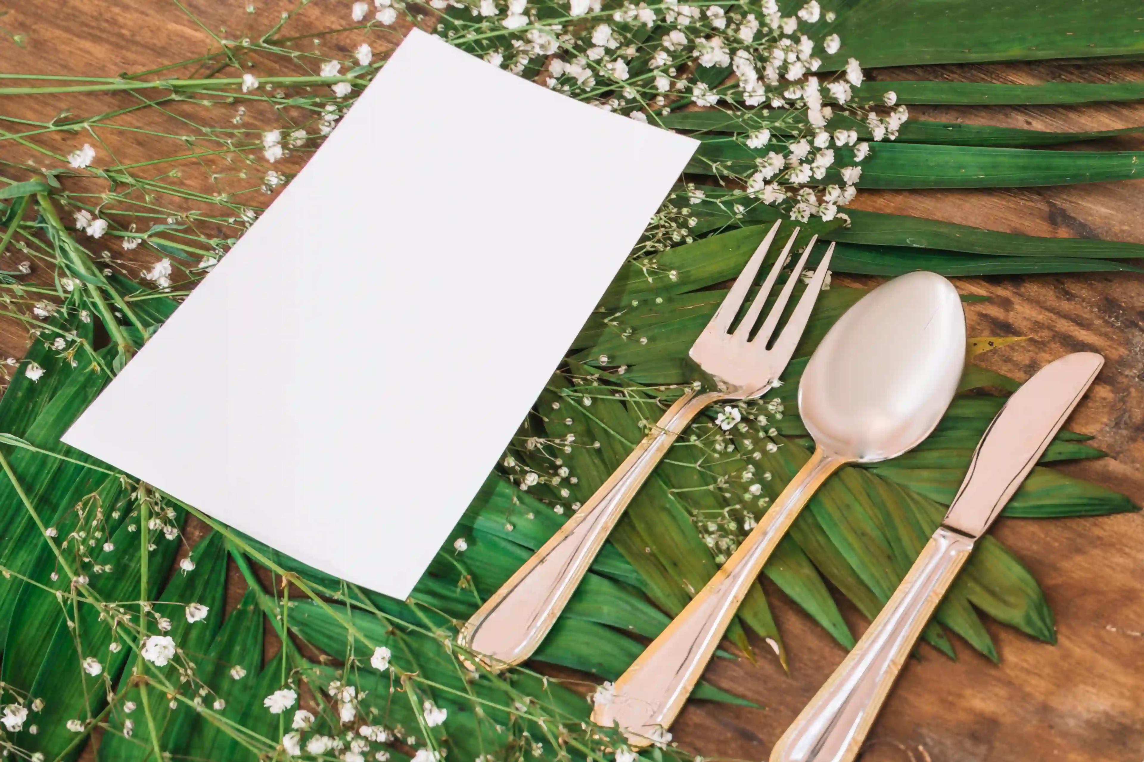 Menu vegan pour événement